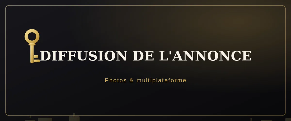 Diffusion de l'annonce — Conciergerie Cher