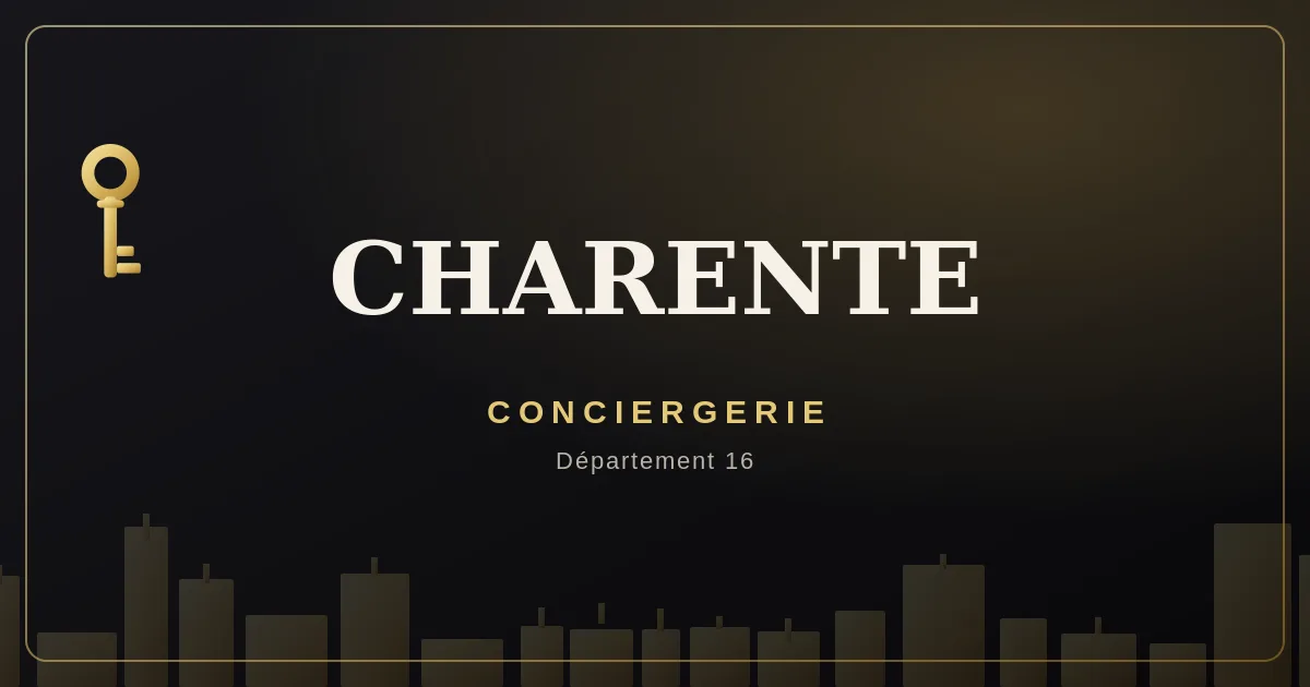 Conciergerie Charente