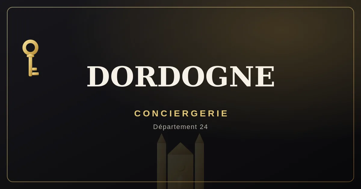 Conciergerie Dordogne