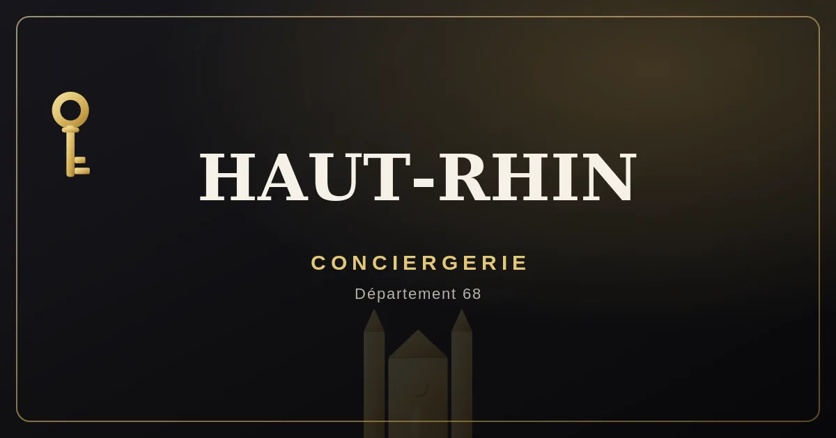 Conciergerie Haut-Rhin