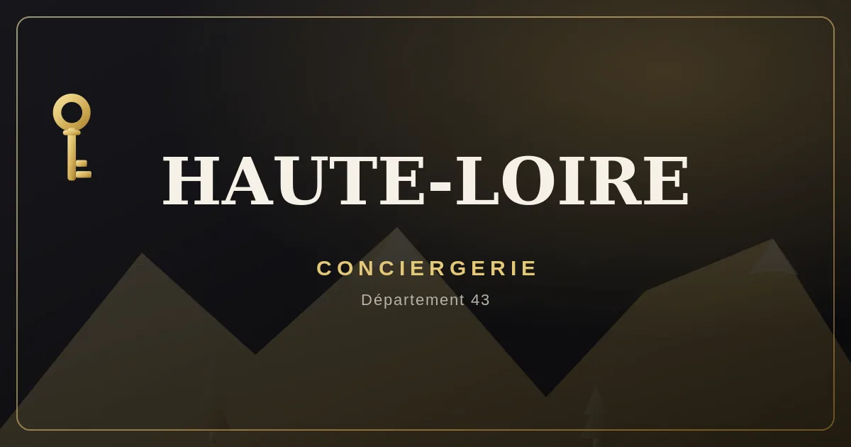 Conciergerie Haute-Loire