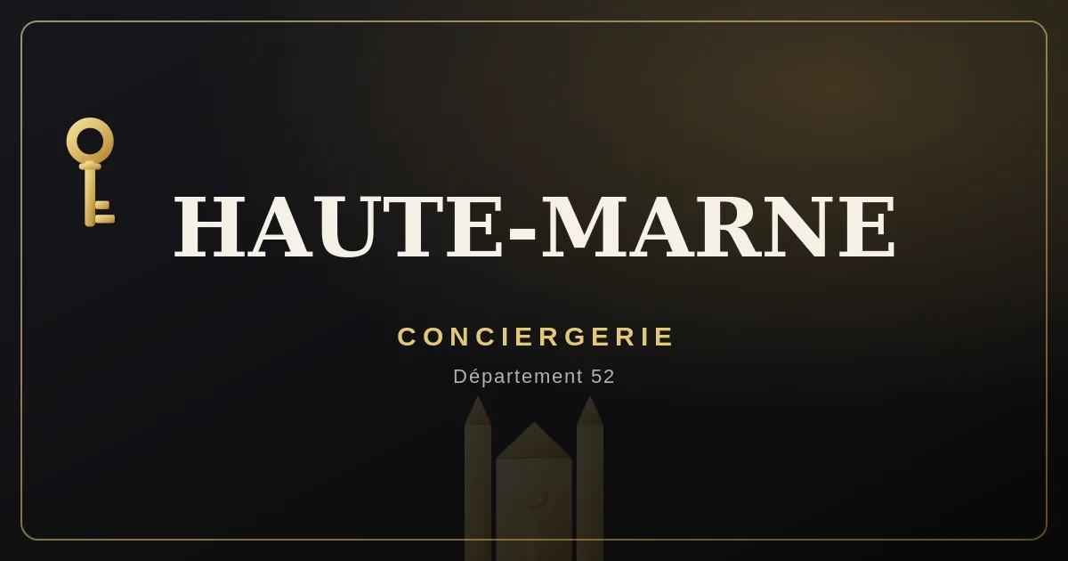 Conciergerie Haute-Marne