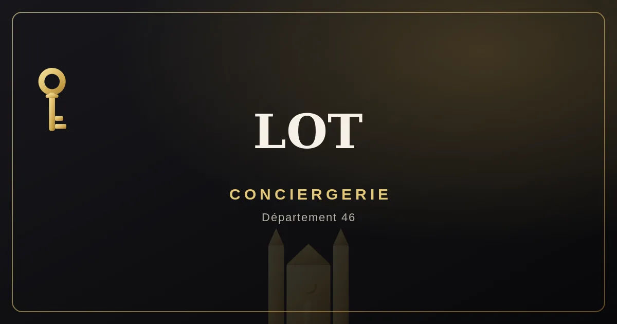 Conciergerie Lot