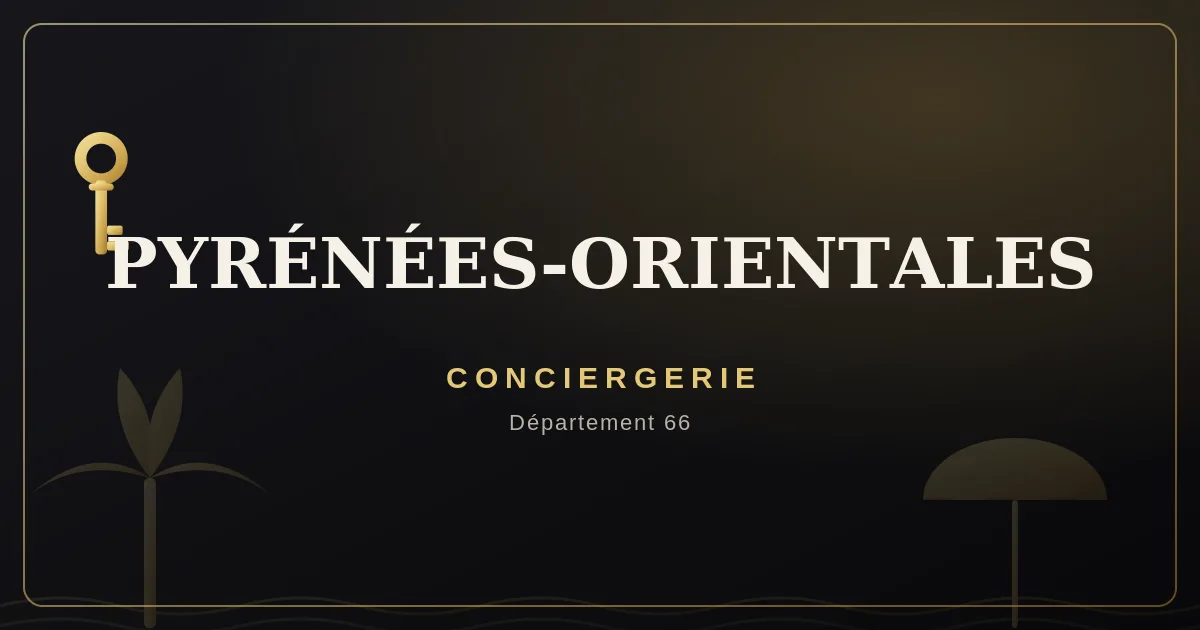Conciergerie Pyrénées-Orientales