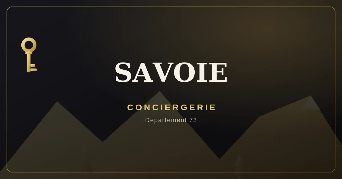 Conciergerie Savoie