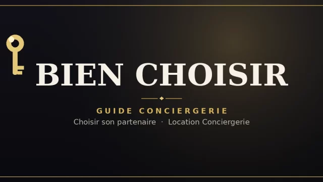 Choisir sa conciergerie