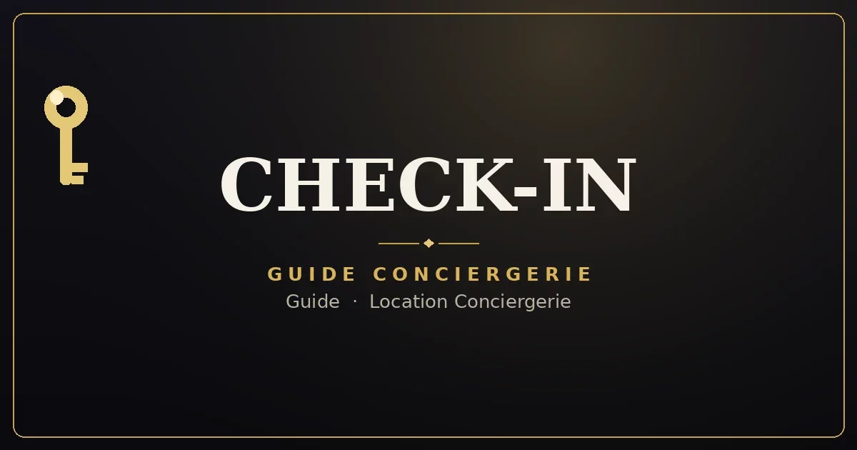 Check-in autonome et serrures connectées
