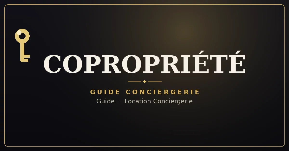 conciergerie et copropriété