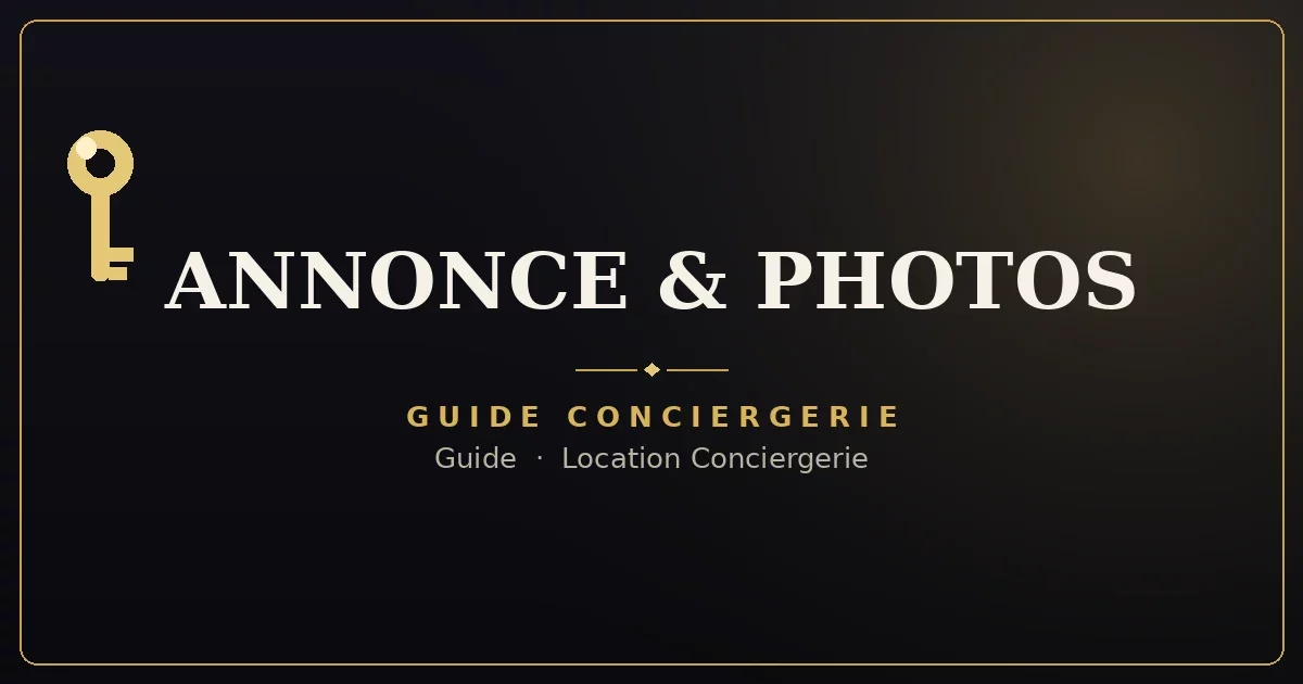 Photos et annonce